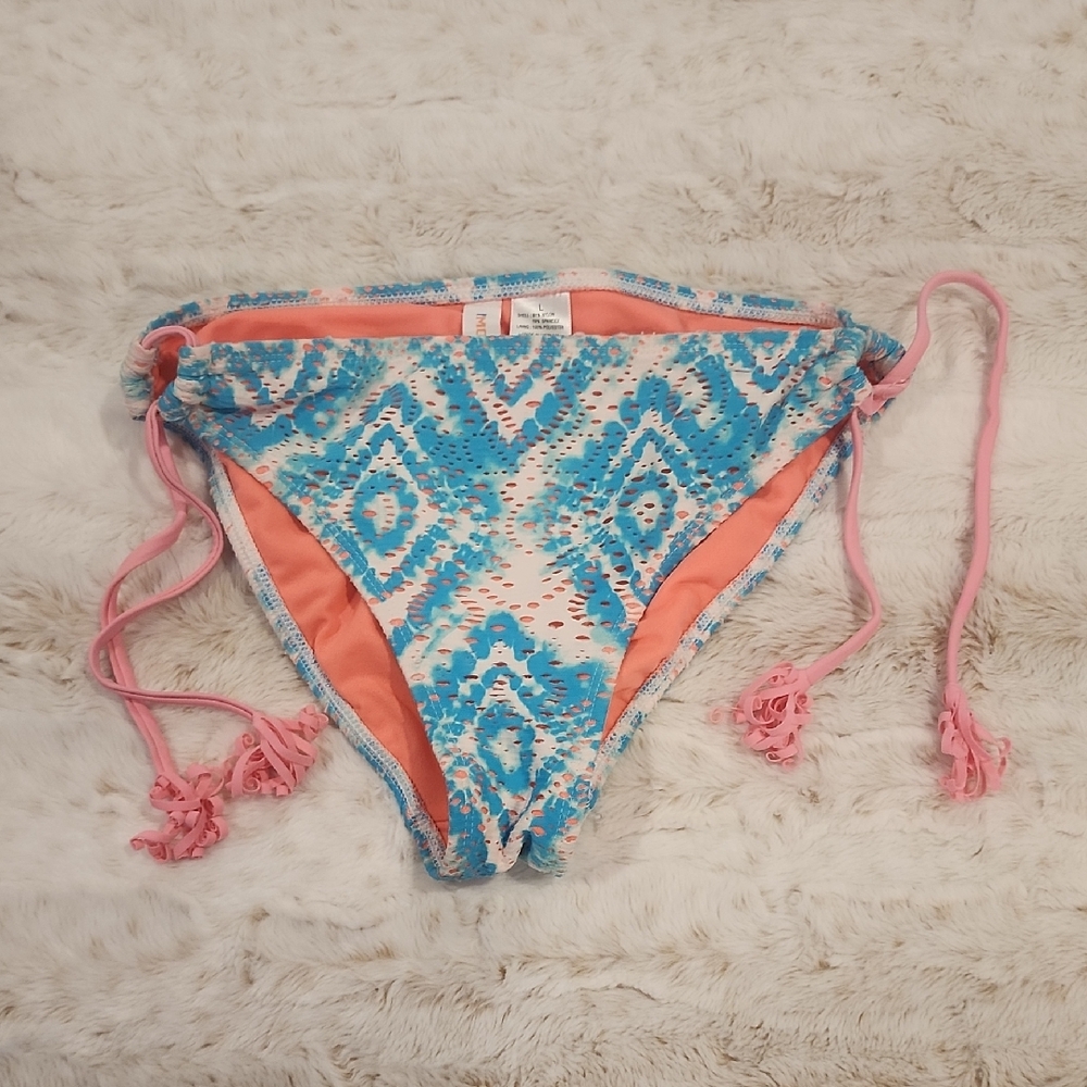 Inmocean Blue and Pink Bikini Bottoms